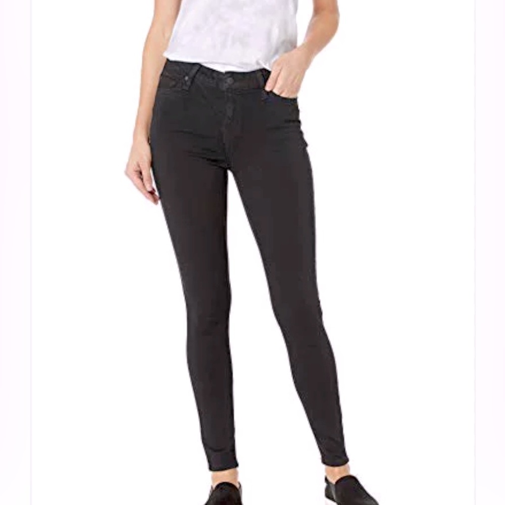CELEBRITY PINK Jeans Black Denim Rhinestone Accented Front Pockets Girls Size 12